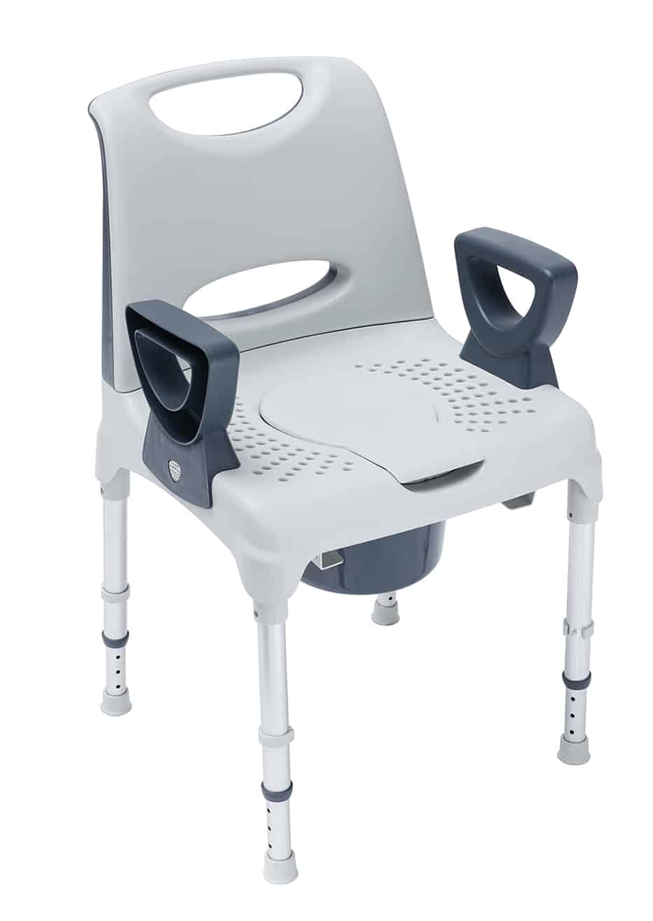 Chaise de toilette AQ-TICA - Maintien à domicile O+ Medical